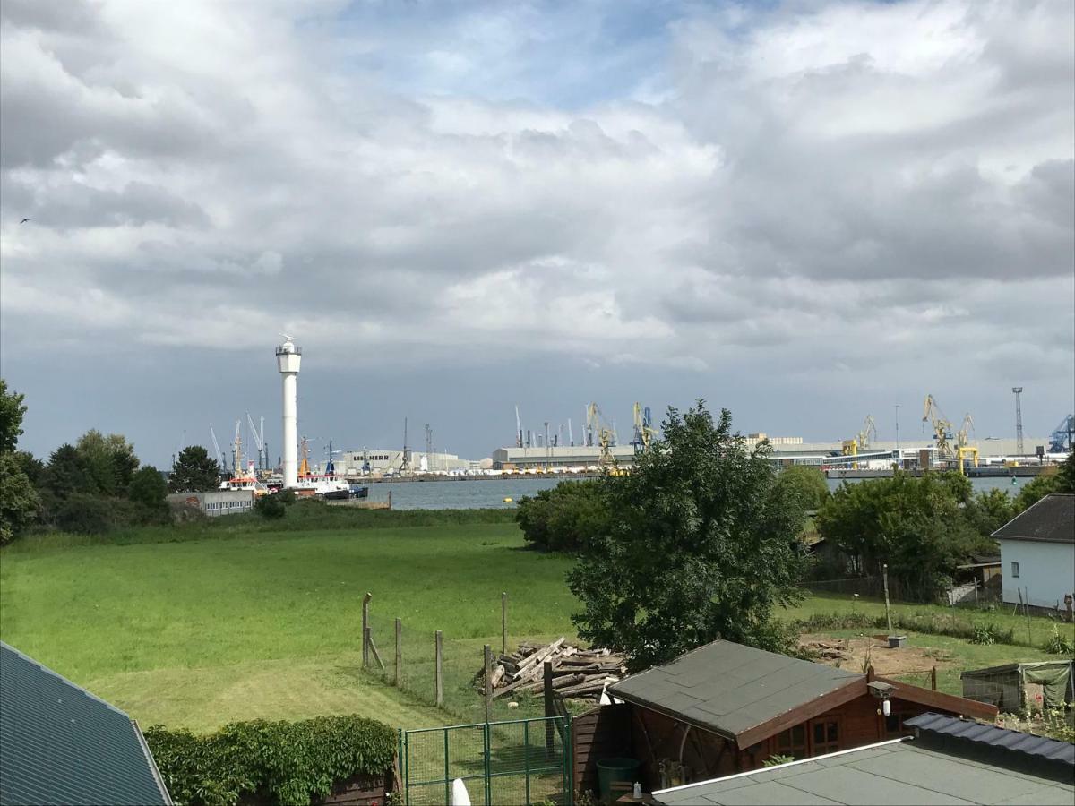 Ferienwohnung Mit Warnowblick Rostock Eksteriør billede